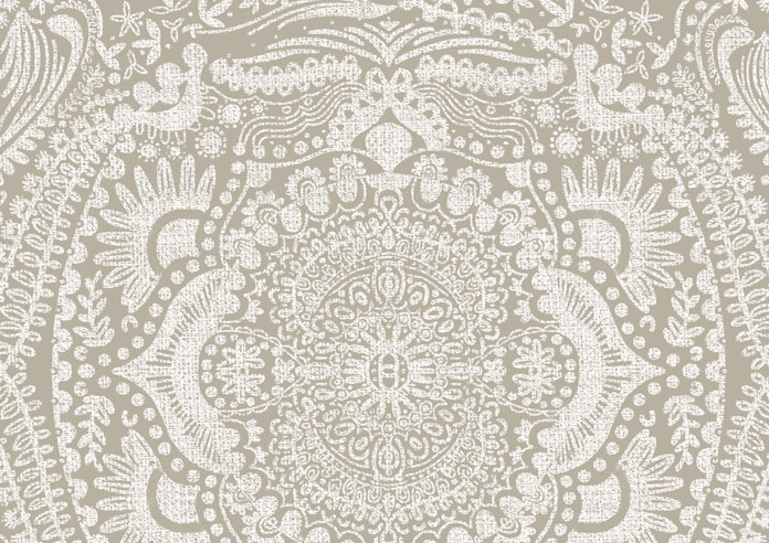 Tribe Mandala, Nomad Brown - Twist&Fit Roller Blind - Image 6